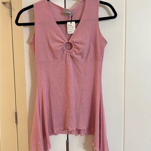 Rave Pink Sleeveless Top